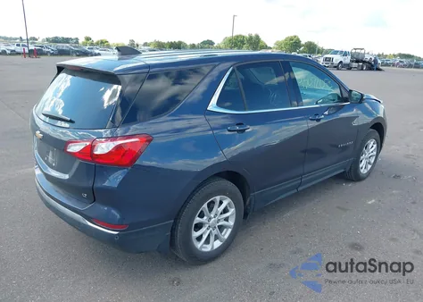 2018 Chevrolet Equinox Lt из США, поврежденный, VIN 3GNAXJEV2JL389648